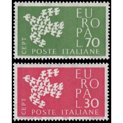 Italia Italy 858/59 1961 Europa MNH Italia Italy 858/59 1961 Europa MNH