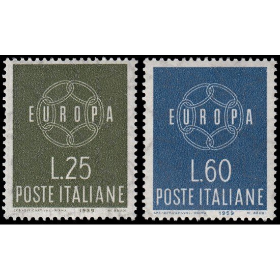 Italia Italy 804/05 1959 Europa MNH Italia Italy 804/05 1959 Europa MNH
