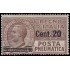 Italia Italy N 8 1925 Victor Manuel III con sobrecarga MNH