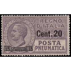 Italia Italy N 9 1925 Victor Manuel III con sobrecarga MNH Italia Italy N 9 1925 Victor Manuel III con sobrecarga MNH
