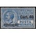 Italia Italy N11 1925 Victor Manuel III con sobrecarga MH