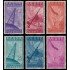 Italia Italy Aéreo 123/28 1947 50 aniv. de la Radio MNH