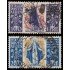 Italia Italy Aéreo 129/30 1948 6 Centenario del nacimiento de Santa Catalina de Siena Usados
