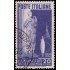 Italia Italy 598 1951 Exposición internacional del textil y la moda Usado