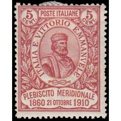 Italia Italy 84 1910 Garbaldi MH Italia Italy 84 1910 Garbaldi MH