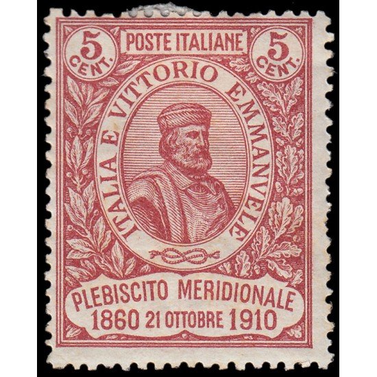 Italia Italy 84 1910 Garbaldi MH Italia Italy 84 1910 Garbaldi MH
