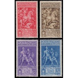 Italia Italy 438/41 1941 Bimilenario del nacimiento de Tito Livio MNH Italia Italy 438/41 1941 Bimilenario del nacimiento de Tito Livio MNH