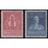 Italia Italy 549/50 1949 150 aniv. de la invención de la pila eléctrica por Volta MNH