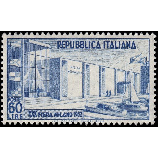 Italia Italy 623 1952 30 Feria de Milán MNH Italia Italy 623 1952 30 Feria de Milán MNH
