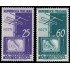 Italia Italy 672/73 1954 Puesta en servicio de la televisión italiana MNH