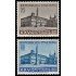 Italia Italy 670/71 1954 25 aniv.del Pacto de Letrán Palacio de Letrán MNH