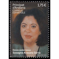 Andorra Española 555 2024 Mujeres andorranas Susagna Arasanz Serra MNH Andorra Española 555 2024 Mujeres andorranas Susagna Arasanz Serra MNH