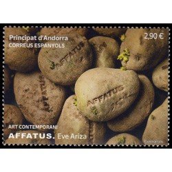 Andorra Española 557 2024 Arte contemporáneo Affatus Eve Ariza MNH Andorra Española 557 2024 Arte contemporáneo Affatus Eve Ariza MNH