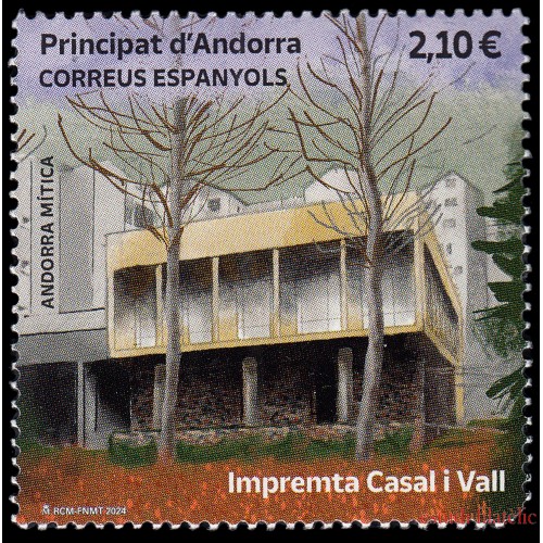 Andorra Española 562 2024 Andorra mítica Imprenta Casal i Vall MNH