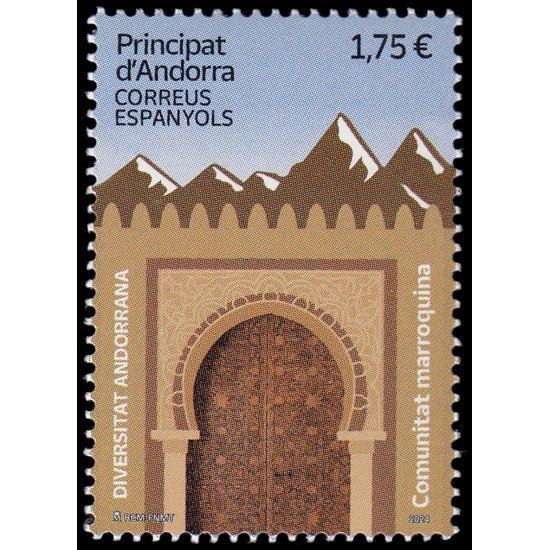 Andorra Española 564 2024 Diversidad andorrana Comunidad marroquí MNH Andorra Española 564 2024 Diversidad andorrana Comunidad marroquí MNH