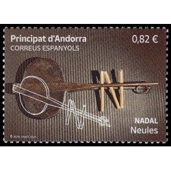 Andorra Española 566 2024 Navidad Neules MNH Andorra Española 566 2024 Navidad Neules MNH
