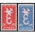Italia Italy 765/66 1958 Europa MNH