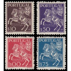 Portugal 647/50 1944 3 Feria filatélica de Lisboa MNH
