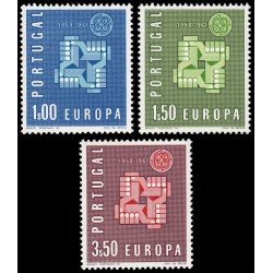Portugal 888/90 1961 Europa MNH