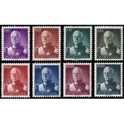 Portugal 663/70 1945 Presidente Carmona MNH