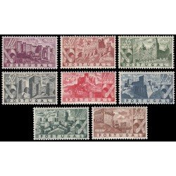 Portugal 675/82 1946 Castillos diversos MNH Portugal 675/82 1946 Castillos diversos MNH