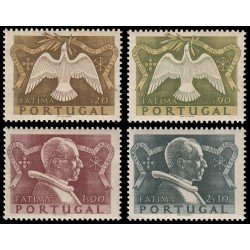 Portugal 744/47 1951 Año Santo de Fátima MNH Portugal 744/47 1951 Año Santo de Fátima MNH