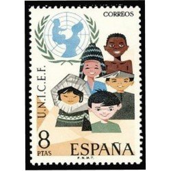 España Spain 2054 1971 XXV Aniversario del Unicef MNH España Spain 2054 1971 XXV Aniversario del Unicef MNH