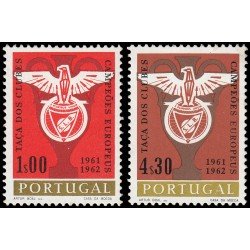 Portugal 914/15 1963 Doble victoria del equipo de fútbol Benfica de Lisboa MNH