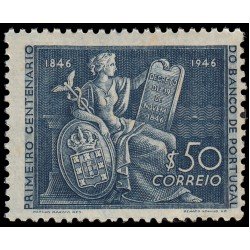 Portugal 683 1946 Centenario del Banco de Portugal MNH Portugal 683 1946 Centenario del Banco de Portugal MNH