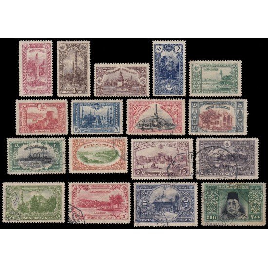 Turquía Turkey 177/93 1914 Imágenes de Londres Sultan Mehmed V Usados Turquía Turkey 177/93 1914 Imágenes de Londres Sultan Mehmed V Usados