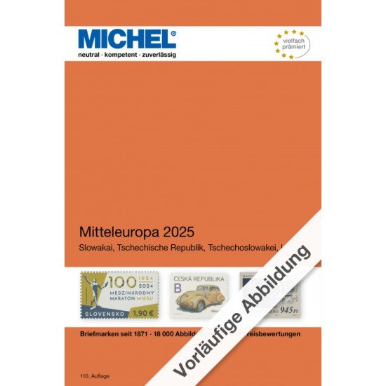 Michel Europa Central 2025 (E2) Michel Europa Central 2025 (E2)