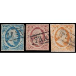 Holanda Netherlands 1/3 1852 Guilleermo III Sin dentar Usados Holanda Netherlands 1/3 1852 Guilleermo III Sin dentar Usados