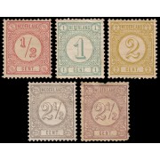 Holanda Netherlands 30/33+33a 1876-94 Número MH