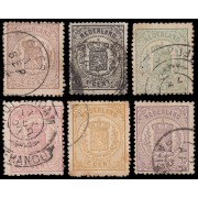 Holanda Netherlands 13/18 1969-71 Escudo nacional Usados