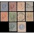 Holanda Netherlands 19/29 (falta valor 25) 1872-88 Rey Guillermo III MH y Usados