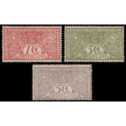 Holanda Netherlands 70/72 1906 En beneficio de obras contra la tuberculosis MNH