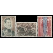 España Spain 2055/57 1971 IV Centenario de la Batalla de Lepanto MNH