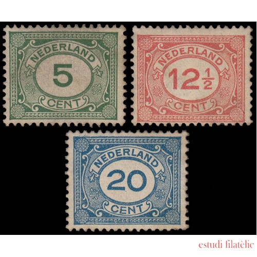 Holanda Netherlands 103/05 1921 Cifra tipo Vürtheim MNH