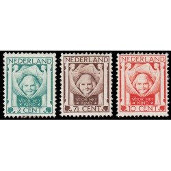 Holanda Netherlands 159/61 1924 En beneficio de obras para la infancia MNH Holanda Netherlands 159/61 1924 En beneficio de obras para la infancia MNH
