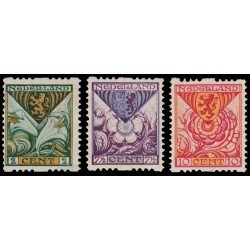 Holanda Netherlands 162a/64a 1925 Escudos provinciales Sin goma Holanda Netherlands 162a/64a 1925 Escudos provinciales Sin goma