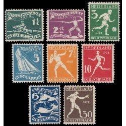 Holanda Netherlands 199/06 1928 9 Juegos olímpicos en Amsterdam MNH Holanda Netherlands 199/06 1928 9 Juegos olímpicos en Amsterdam MNH
