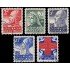 Holanda Netherlands 190/94 1927 60 aniv. de la Cruz Roja nacional Usados