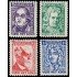 Holanda Netherlands 215/18 1928 En beneficio de la infancia Científicos famosos MNH