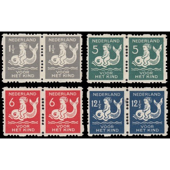 Holanda Netherlands 223a/26a 1929-30 Parejas En beneficio de obras para la infancia MNH Holanda Netherlands 223a/26a 1929-30 Parejas En beneficio de obras para la infancia MNH