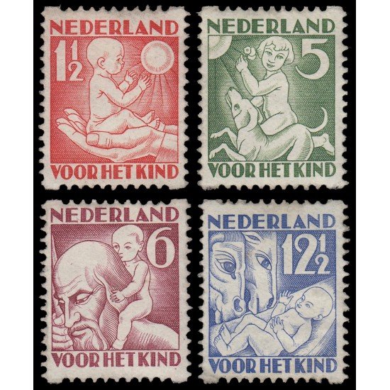 Holanda Netherlands 230a/33a 1930 Los niños y las cuatro estaciones MNH Holanda Netherlands 230a/33a 1930 Los niños y las cuatro estaciones MNH