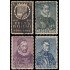 Holanda Netherlands 249/52 1933 4 centenario del nacimiento de Guillermo I el Taciturno Escudos y retratos Usados