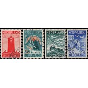 Holanda Netherlands 254/57 1933 En beneficio de obras marítimas Usados