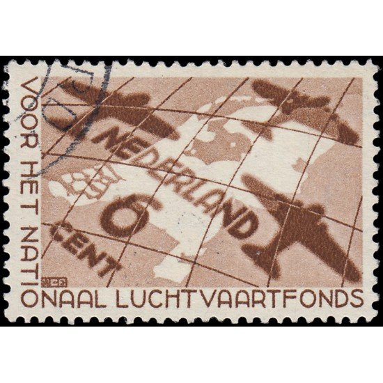Holanda Netherlands 277 1935 Fondo Nacional de Ayuda a la Aviación Usados Holanda Netherlands 277 1935 Fondo Nacional de Ayuda a la Aviación Usados
