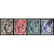 Holanda Netherlands 268/71 1934 En beneficio de obras para la infancia Usados