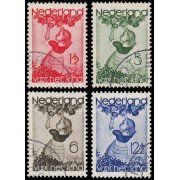 Holanda Netherlands 278/81 1935 En beneficio de obras para la infancia Usados